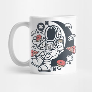 Astronaut Coffee And Donuts Mug